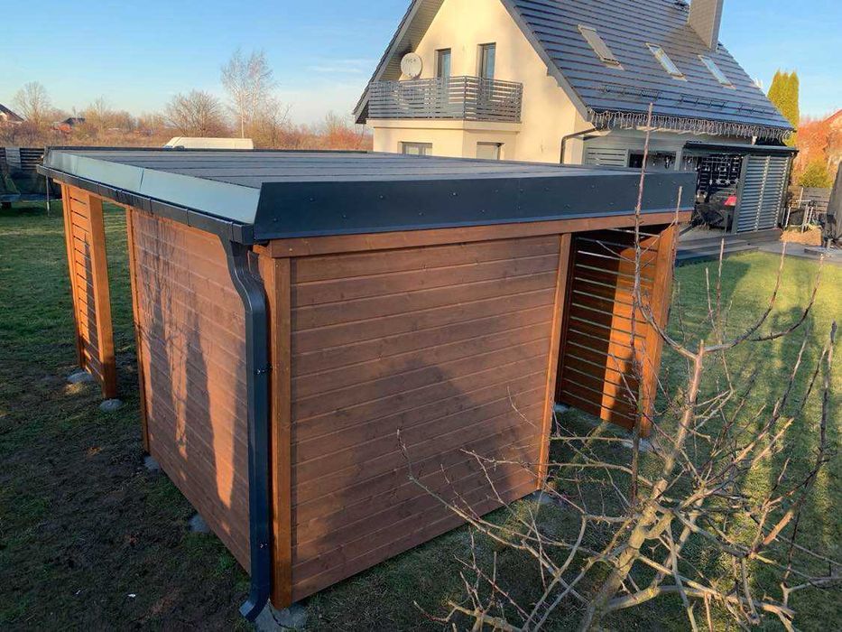 Domek narzedziowy drewutnia, domek letniskowy