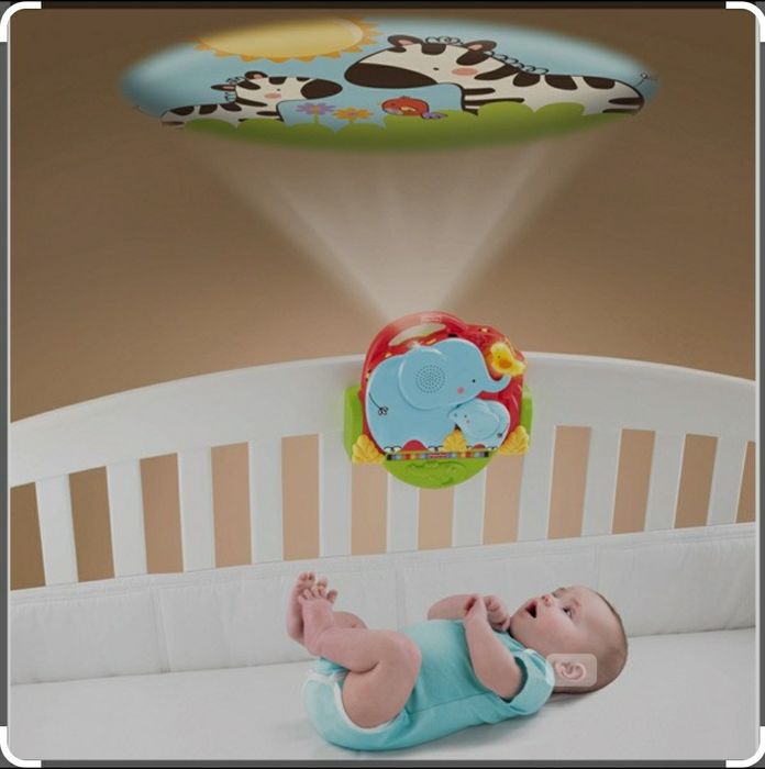 NOVO a estrear - Projetor musical Fisher Price - projeta imagens, tem