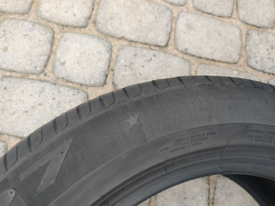 225.55.17 Dwie opony letnie Pirelli Cinturato P7