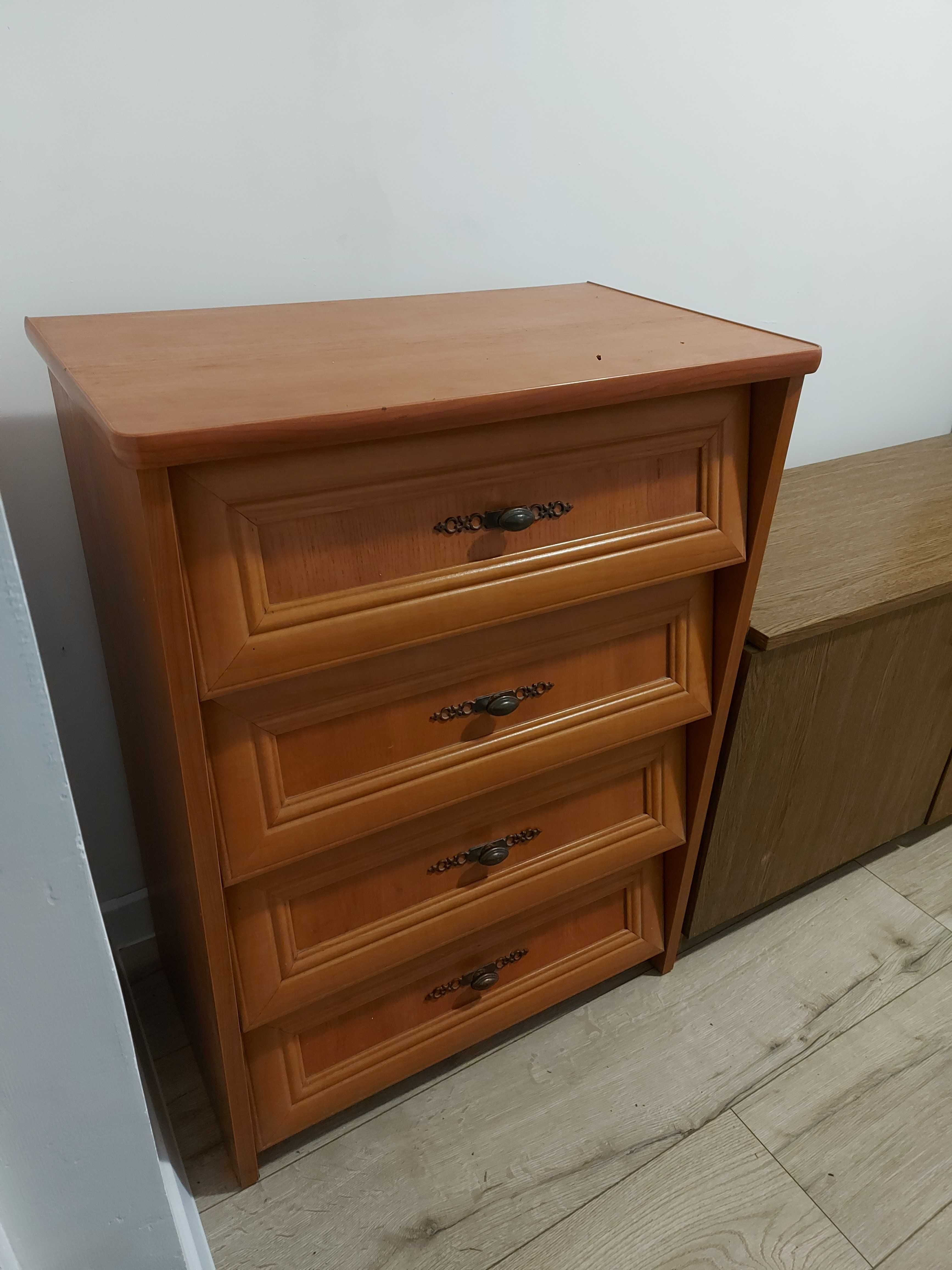 szafka z 4 półkami kolor calvados