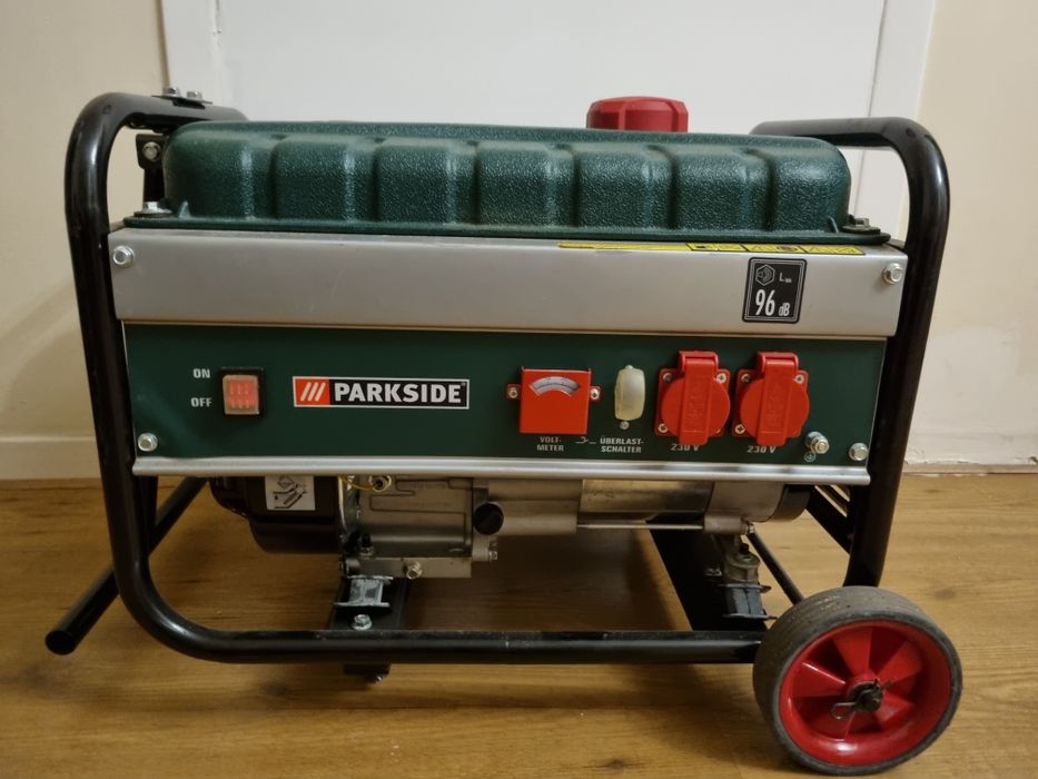 В НАЯВНОСТІ! Німецький генератор бензиновий Parkside 2800Вт 2,6-2,8 кВ