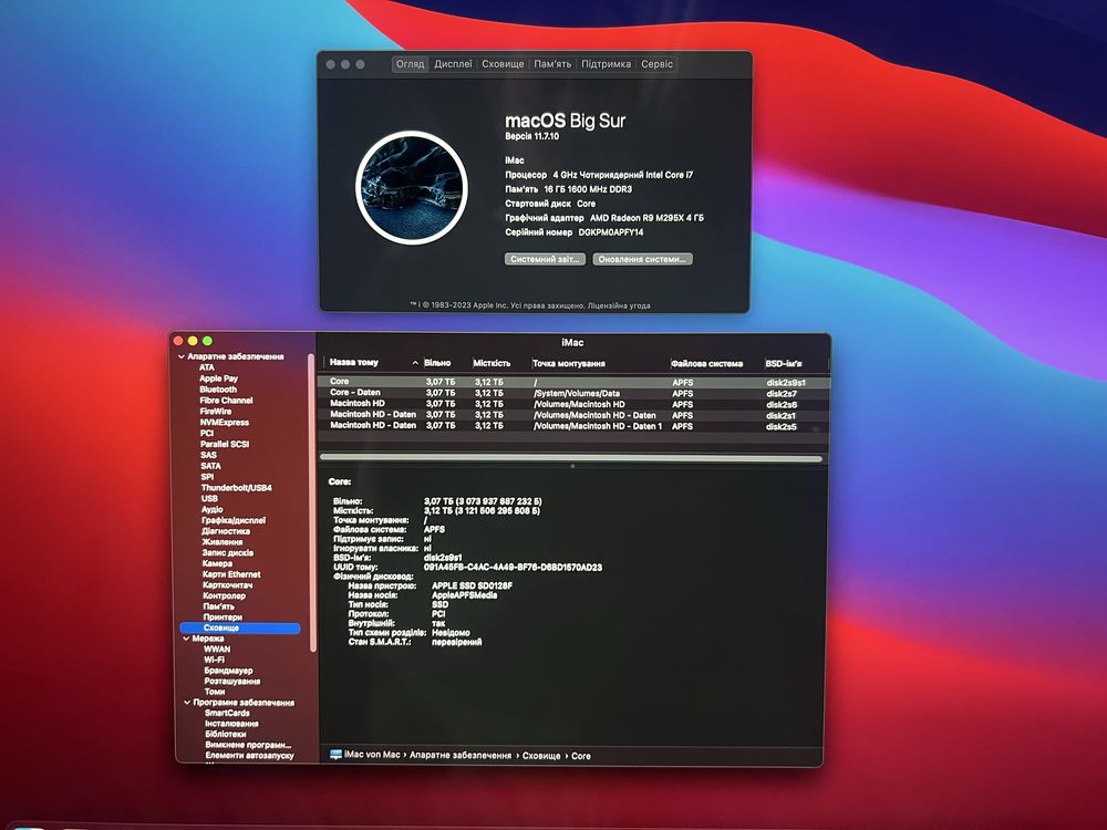 Продам IMac Retina 5K Core i7