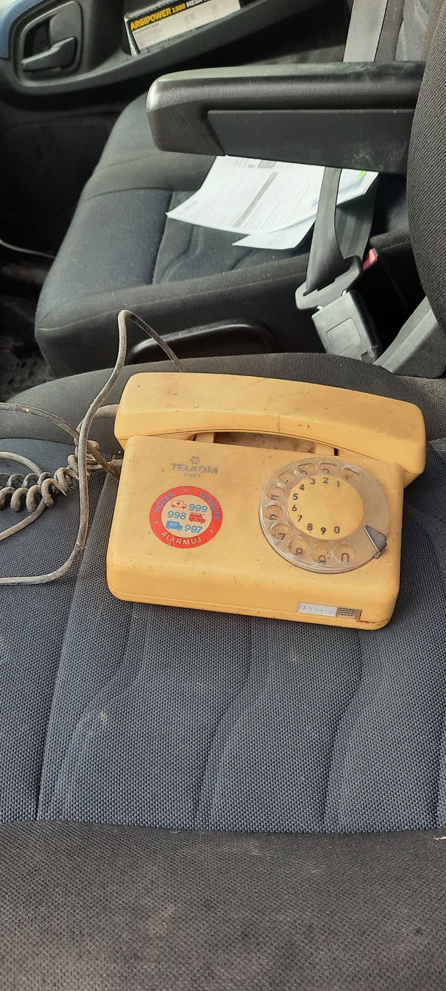 Telefon stacjonarny PRL
