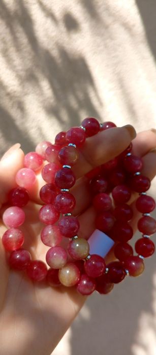 Турмалін. Браслет з натурального каміння