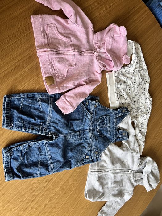 Paka ubranek dla dziewczynki 68 zestaw