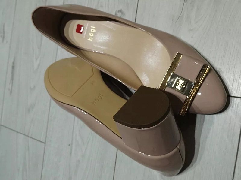 Hogl Studio 4044 Hoegl Półbuty Damskie Skóra Skórzane Eleganckie