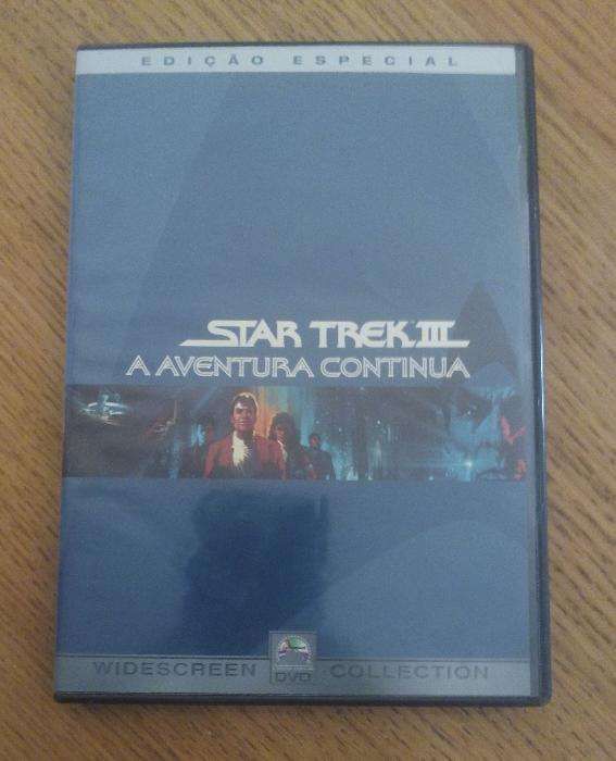 DVDs dos filmes Star Trek