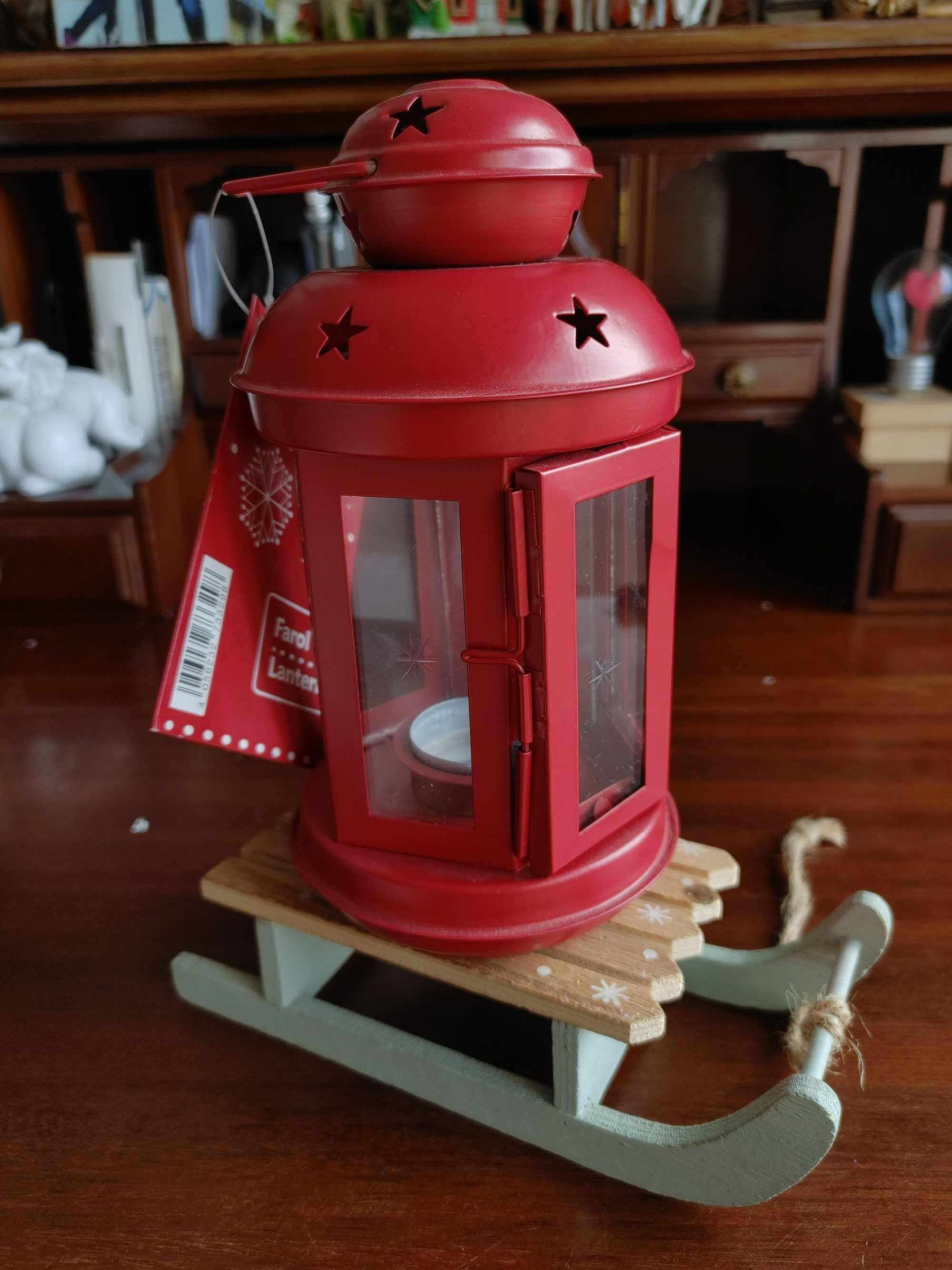 Farol Lanterna com trenó