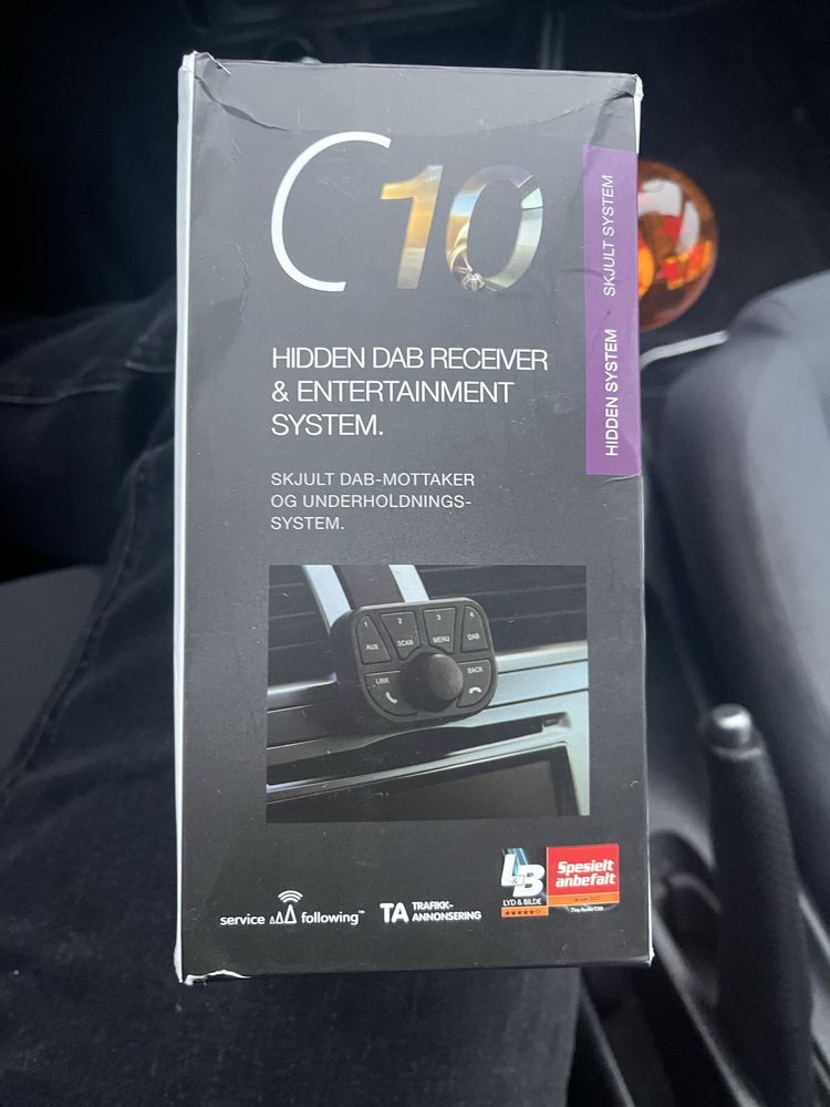 Adapter do radio C10, głośnomówiący Bluetooth, wolne ręcy