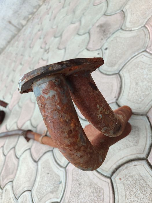 Глушитель выхлопная резонатор штаны ваз 2101-2104-2102