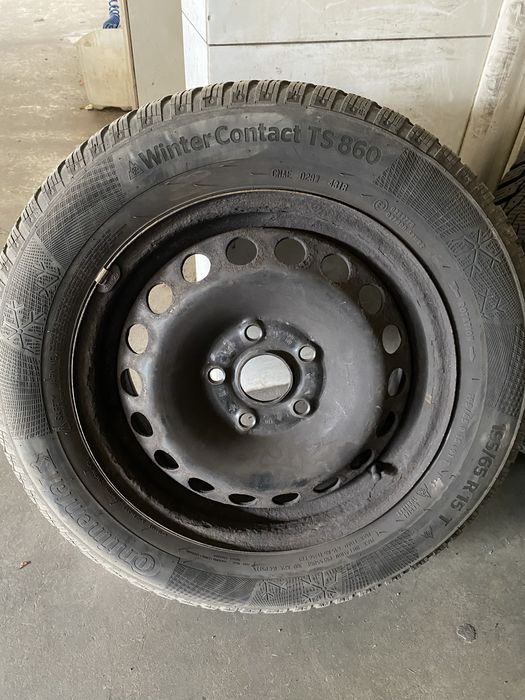 Зимова б/у резина 195/65 R15 разом з дисками