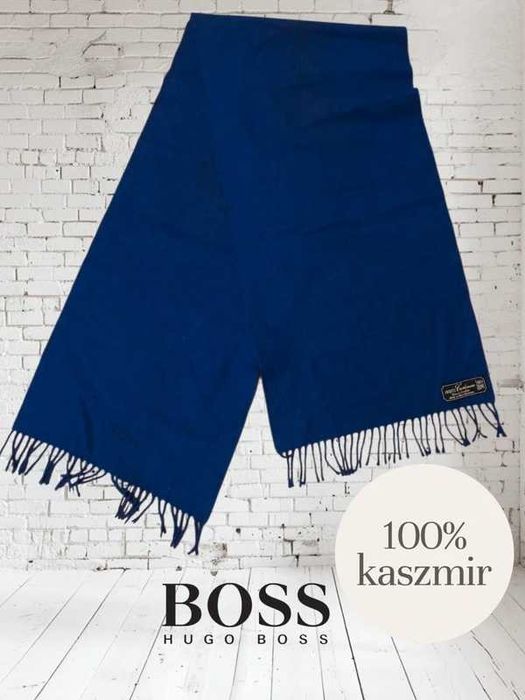 Hugo Boss – szalik z kaszmiru