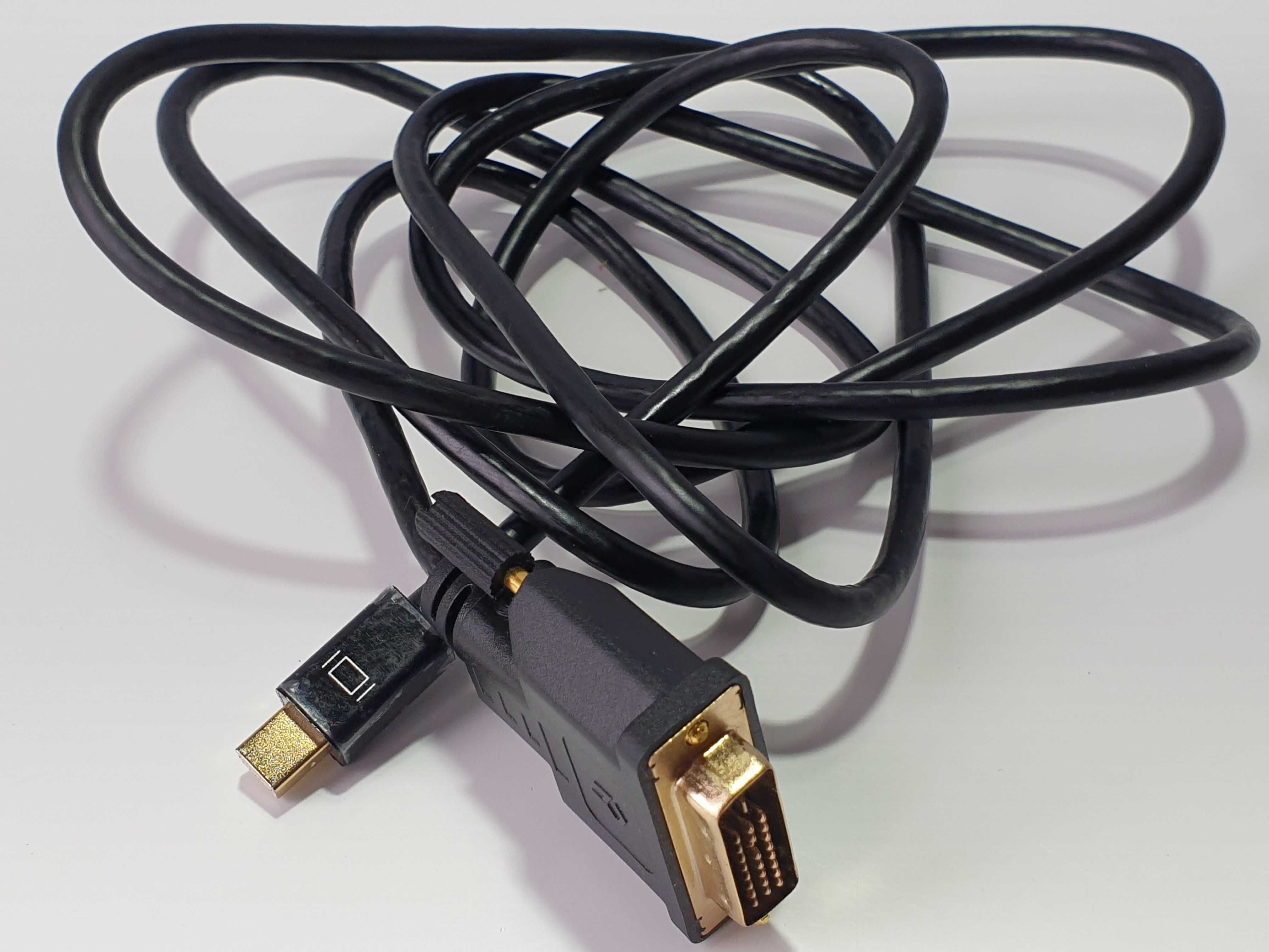 кабель  Mini DisplayPort  to DVI Thunderbolt Rankie 1.8м