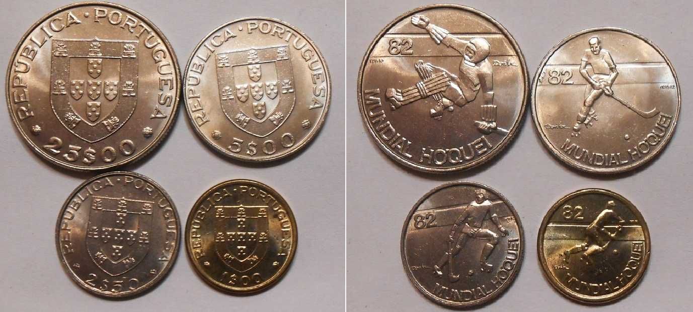 Ювілейні монети Португалії.