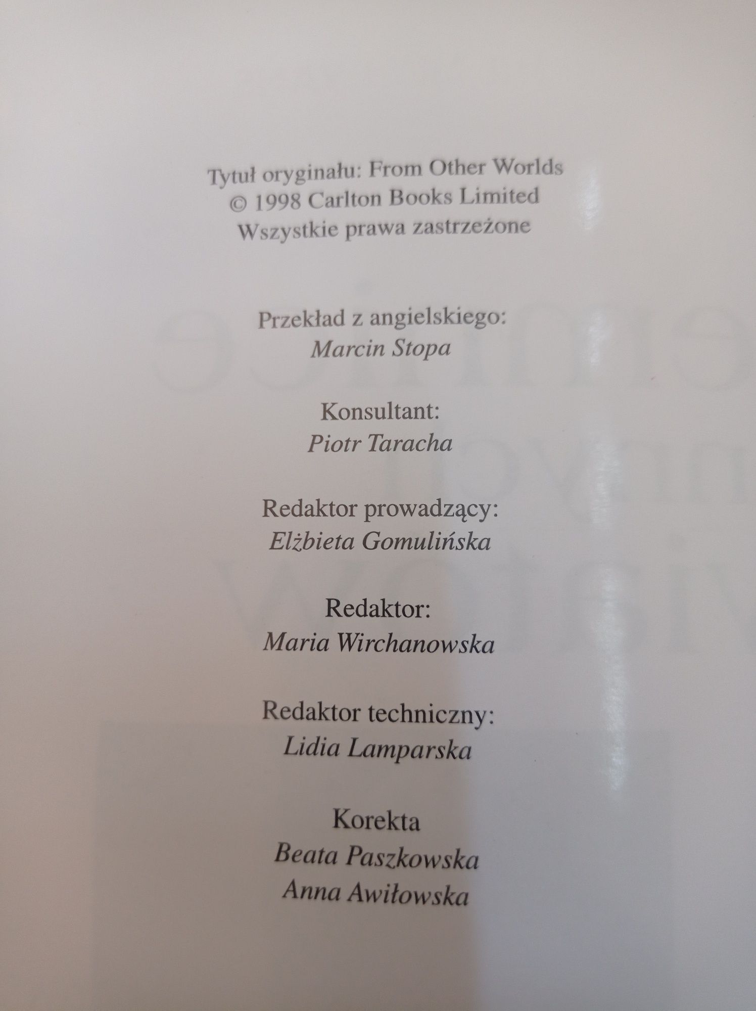 Tajemnice innych światów przybyszy z innych światów UFO i zjawiska par
