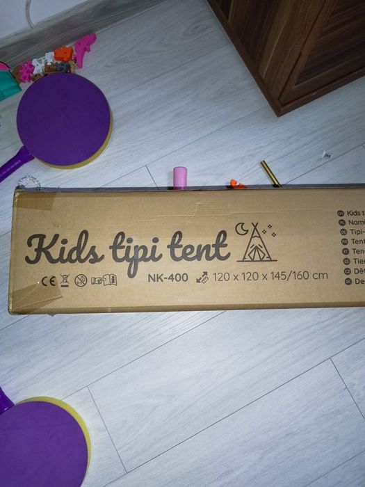 Namiot Tipi dla dziewczynki