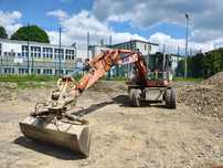 Koparka kołowa kobelco