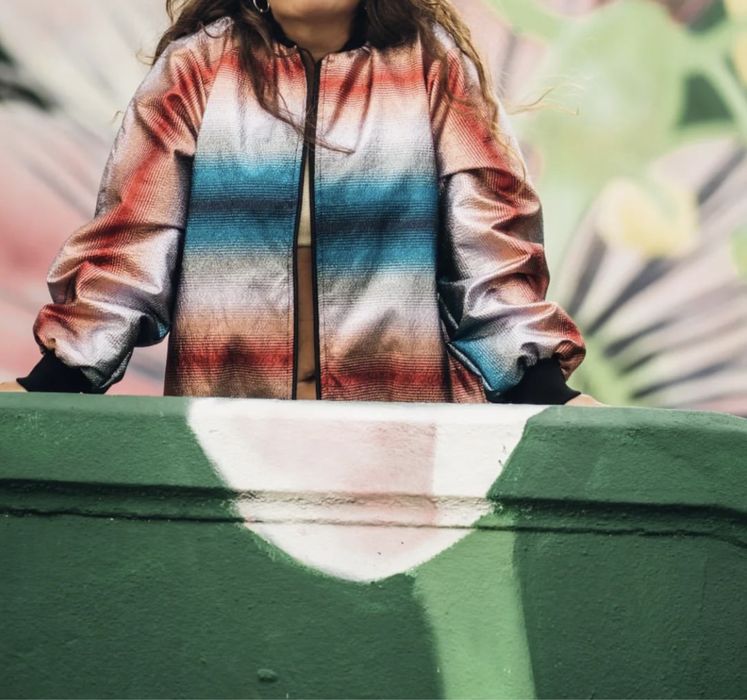 Bomber Multicolor Casual ou Evento