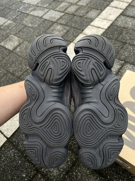 Adidas Yeezy 500 Utility Black sneakersy buty niskie czarne 42 2/3
