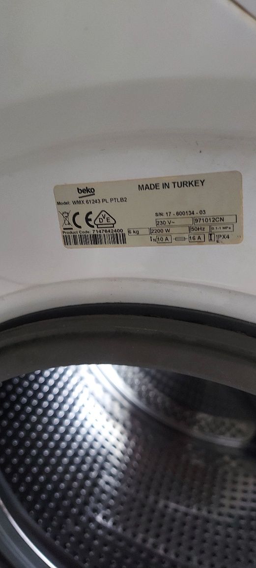 Sprzedam pralkę Beko Pro Smart