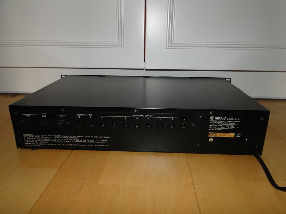 Kultowy Moduł Brzmieniowy YAMAHA TX-802.Syntezator DX7 W Module.Okazja