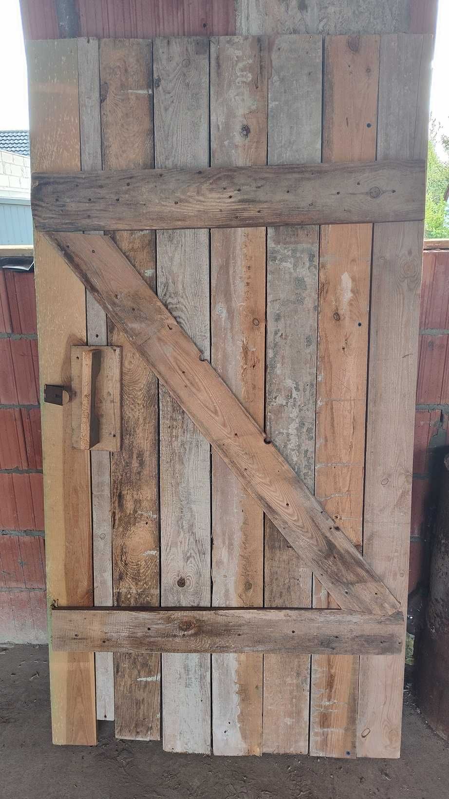Drzwi tymczasowe na budowę, 111 x 213 cm