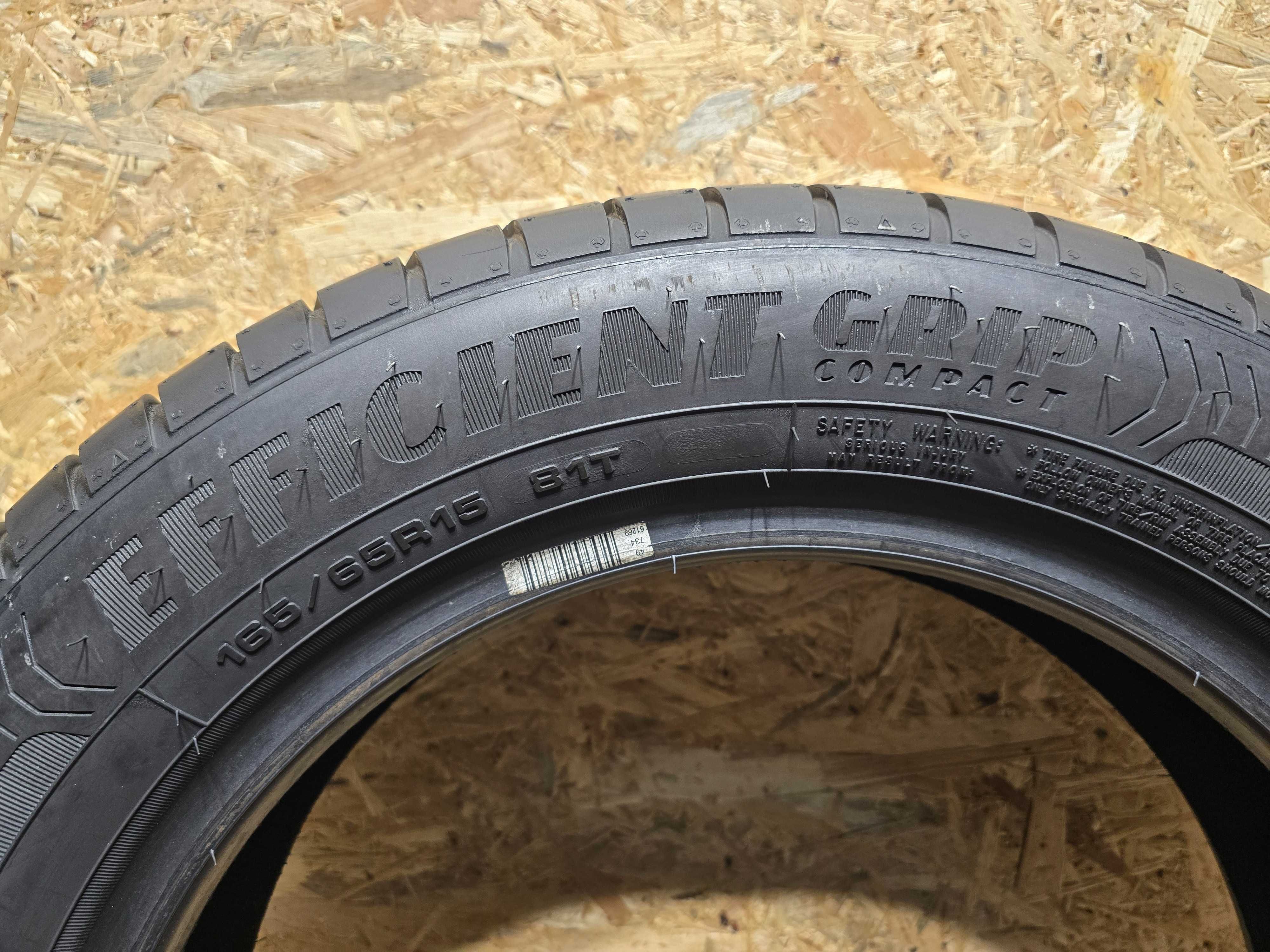 Opona pojedyńcza 165/65/15 81T XL Goodyear Efficient Grip Compact