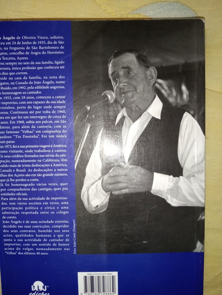 João Ângelo o mestre das cantorias