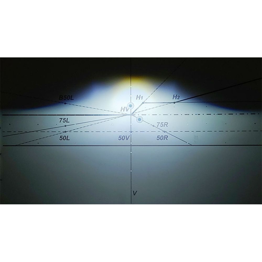 Комплект bi-LED линзы driveX STM-1 3.0" 60W 5500К светодиодные 2 штуки