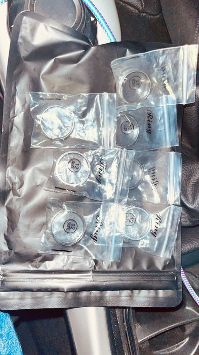 Anéis de aço tamanho 12