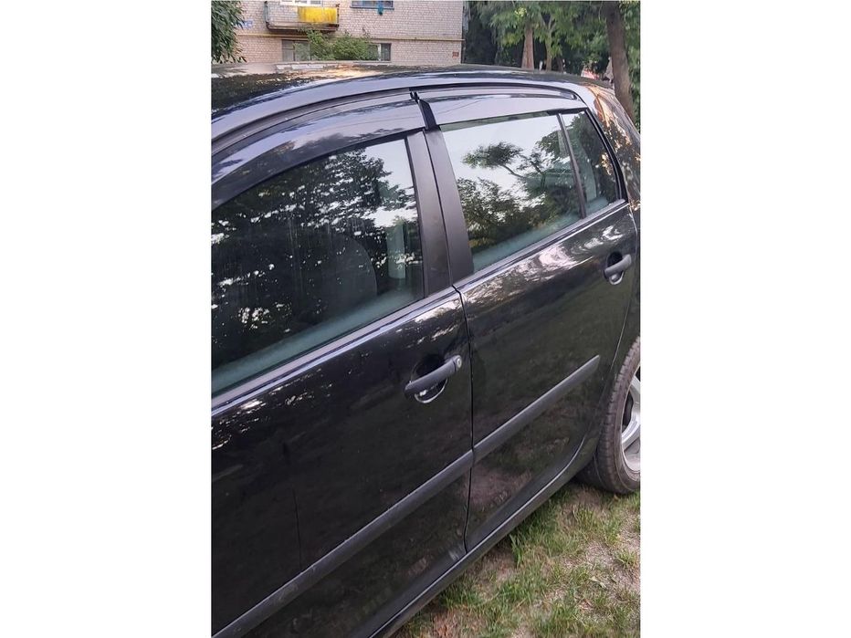 Volkswagen Golf 5/6 HB Вітровики (4 шт., Sunplex Sport)
