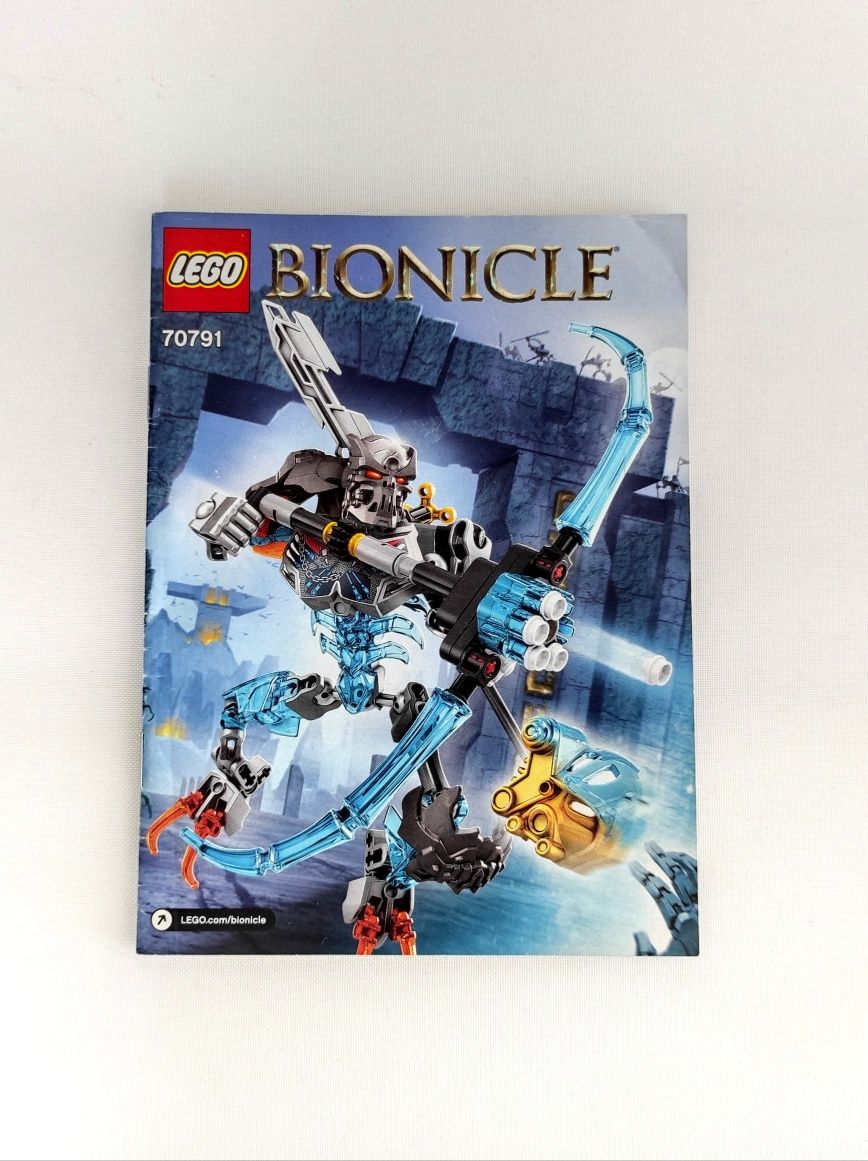 Lego bionicle 70791 skull warrior лего біонікл череп 
Skull Warrior