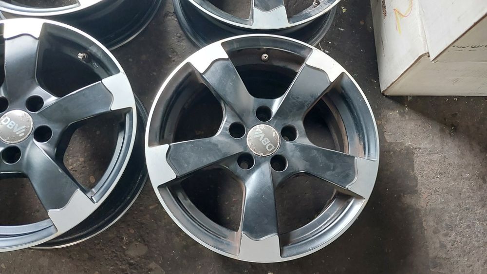 Alufelgi DBV Germany 5x100 6,5J15 ET38 VW Polo, Skoda Fabia