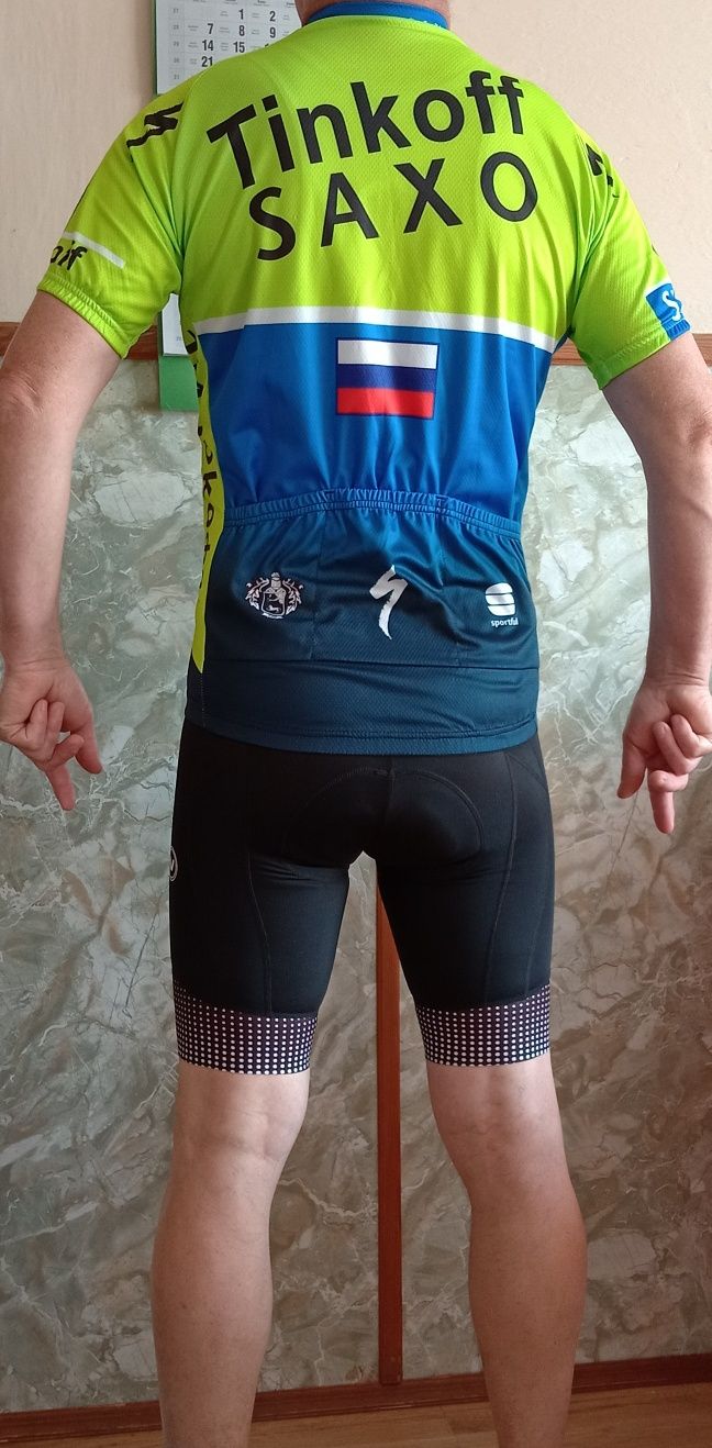 Sportful Tinkoff Saxo Bank koszulka rowerowa męska XL
