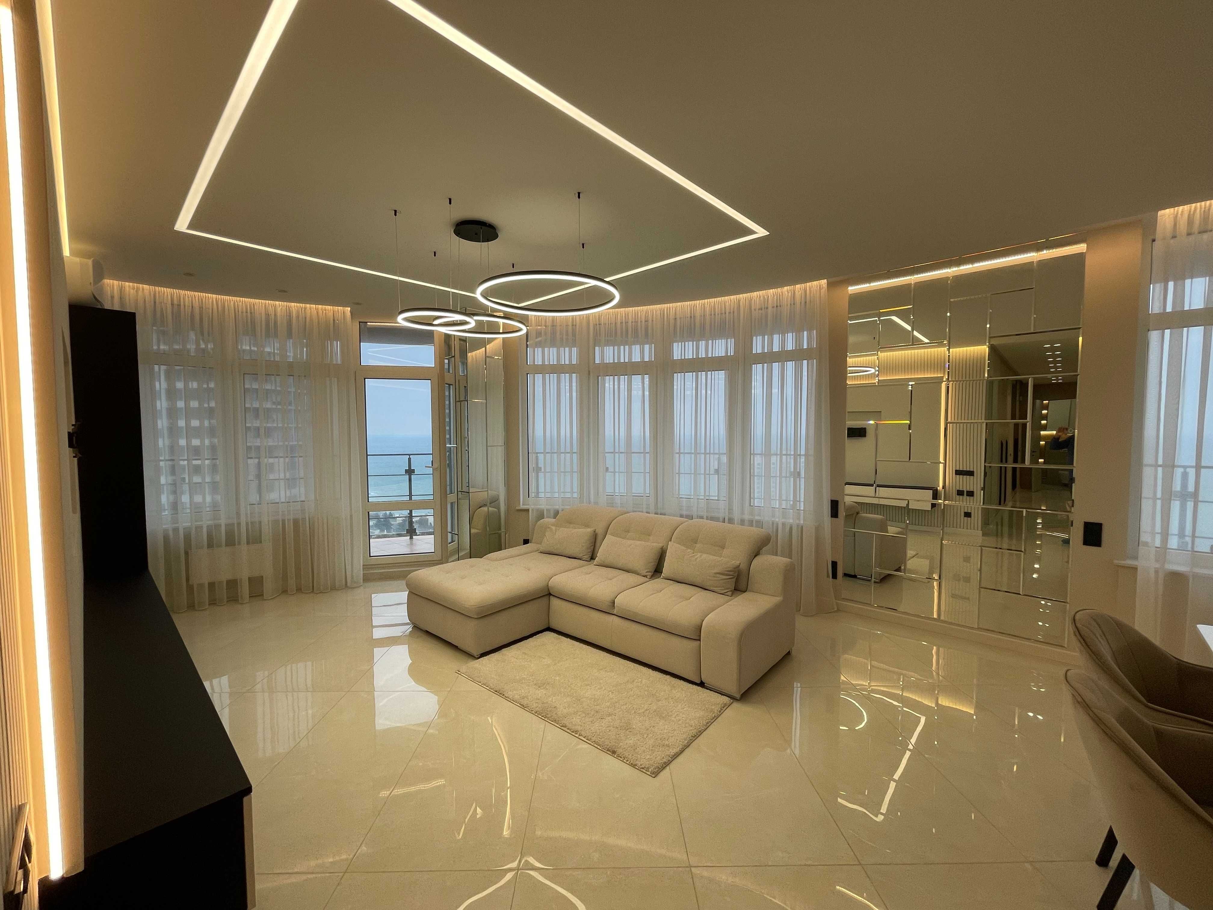 Продам 3 комн. кв-ру 122м2 терраса 37м2 панорама моря Жемчужина Одесса