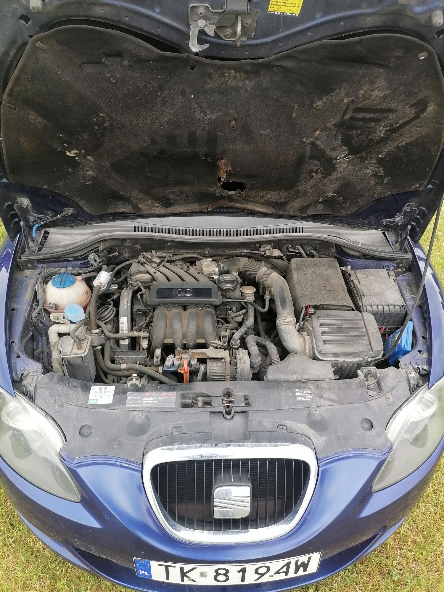 Seat LEON II 2 1.6 mpi 102km LPG Gaz tempomat