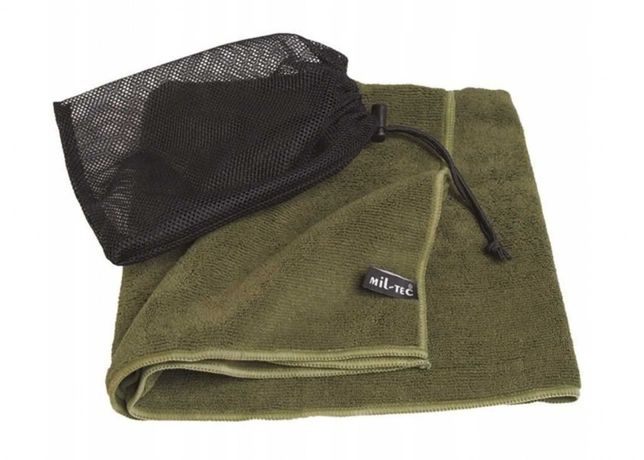 Тактическое полотенце військовий рушник MIL-TEC олива усі розміра