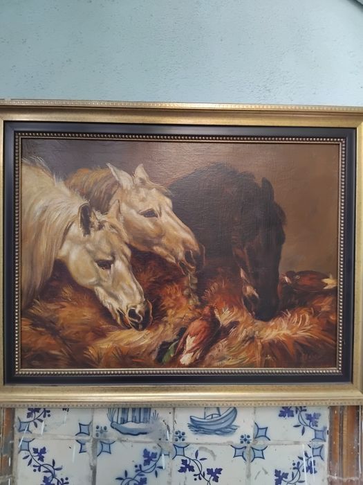 Pintura a oleo sobre tela   assinada