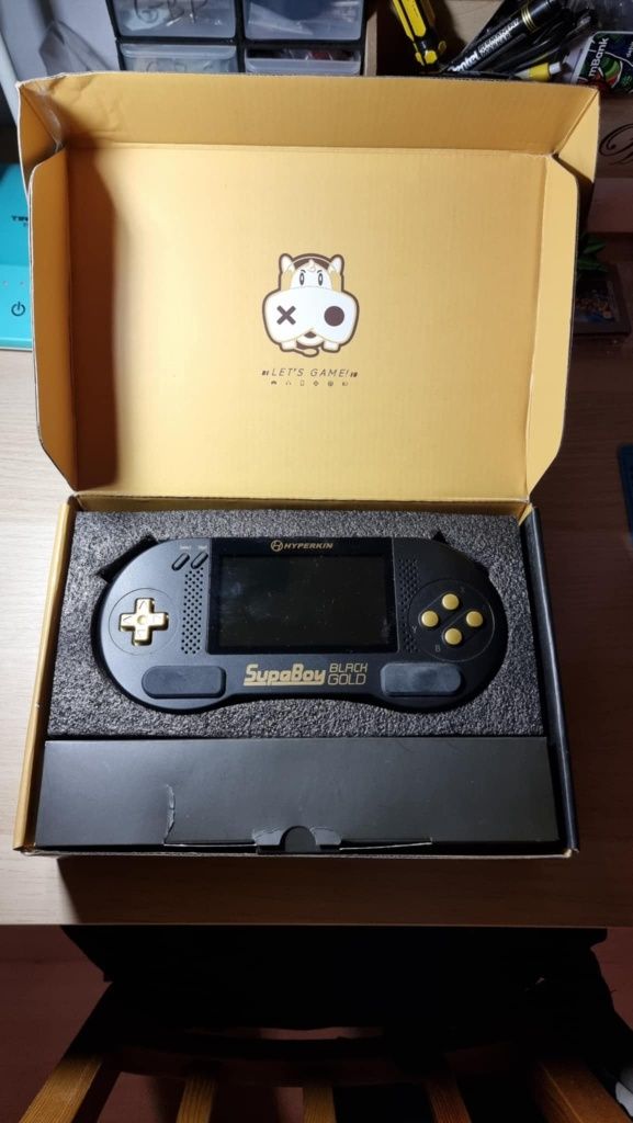 Hyperkin SupaBoy, SNES, NES, pegazus + akcesoria.
