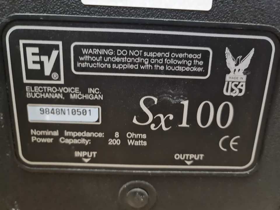 Kolumny Pasywne EV Electro-Voice SX100 12" dwukierunkowe  200 Watt