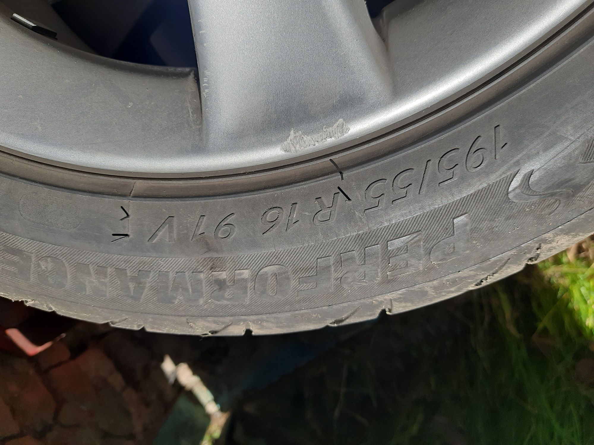 Диски r16 4x100 opel шини 195×55