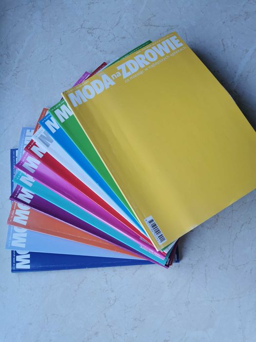 Czasopismo Miesięcznik Moda na zdrowie roczniki 2020 - 2022