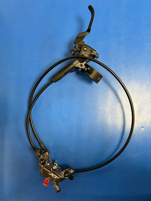 Zestaw ham. tarczowego SHIMANO M8120, 820mm przedni, okł. żywiczne OEM