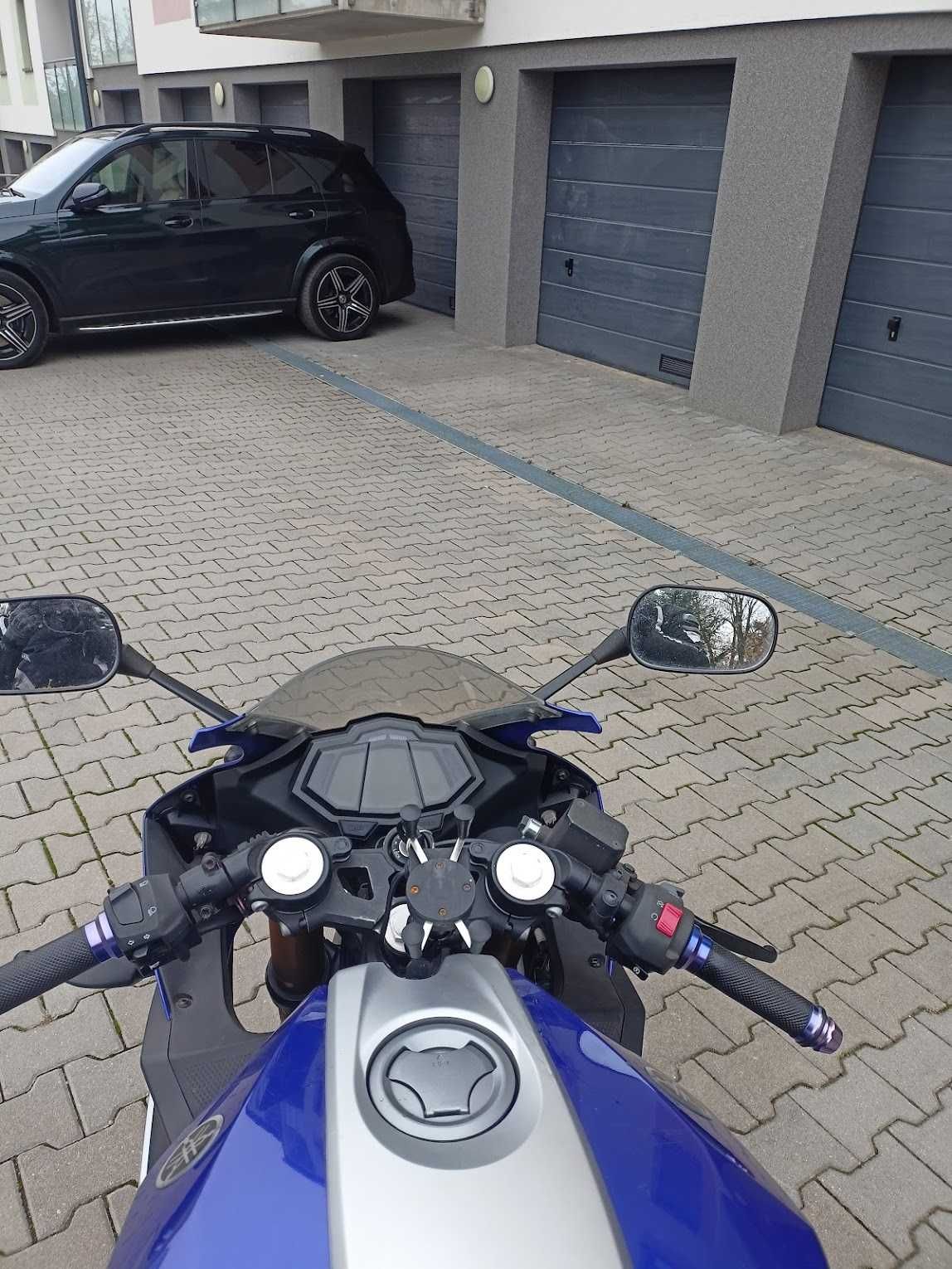 Yamaha YZF-R125 BLUE 2016 • Tłumik Akrapović •  Przegląd + OC 07.2026