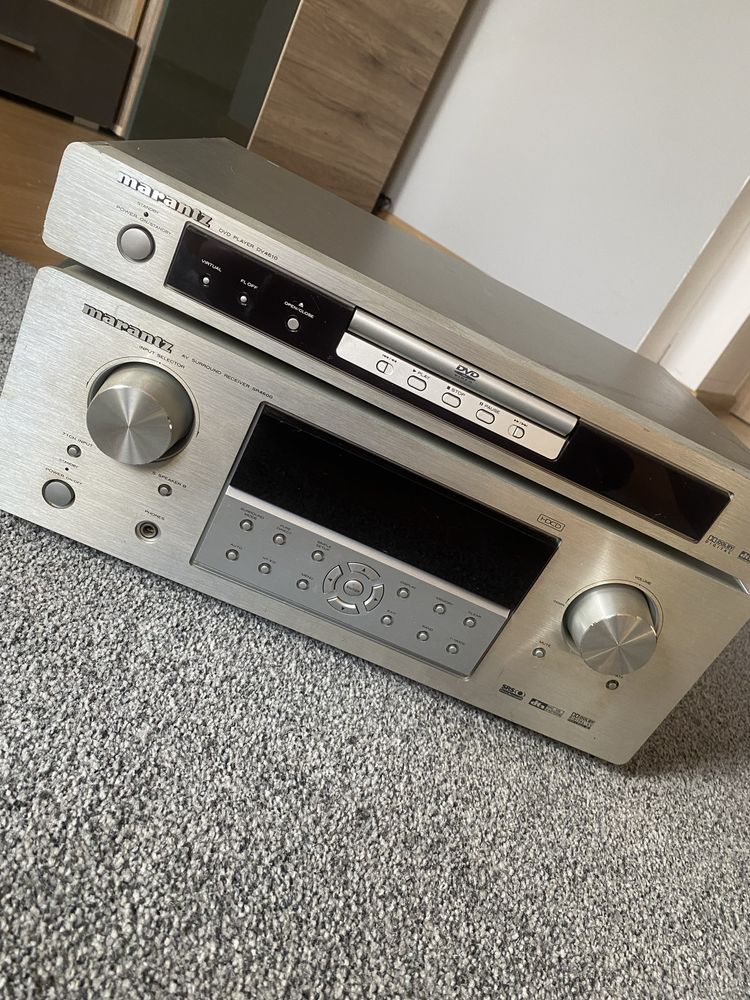 Amplituner marantz SR4600 + dvd + GRATIS dvd GRUNDIG