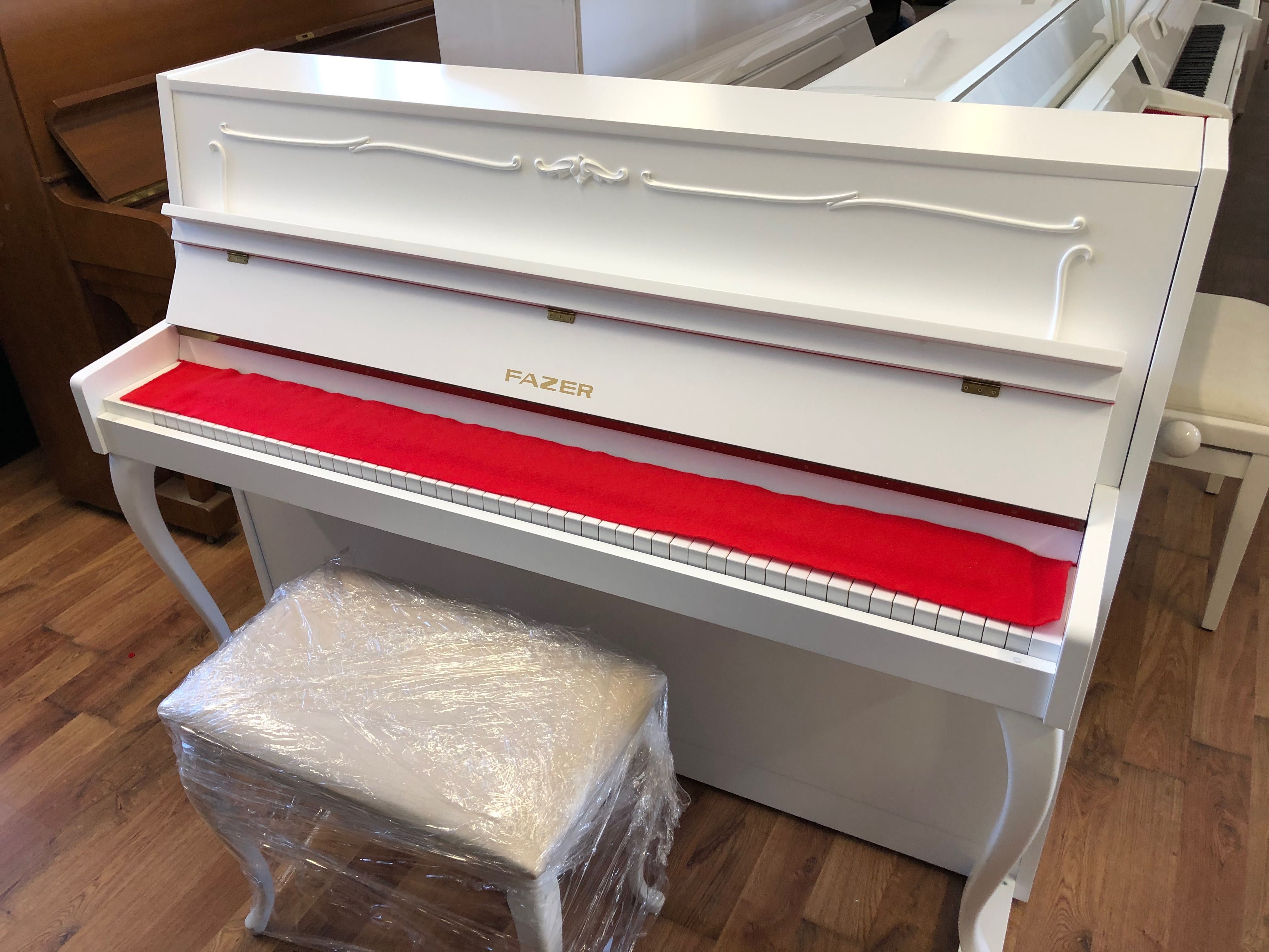 pianino fazer  biale  PianoDesign