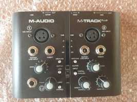 Аудіо інтерфейс M-Audio M-Track Plus звукова карта