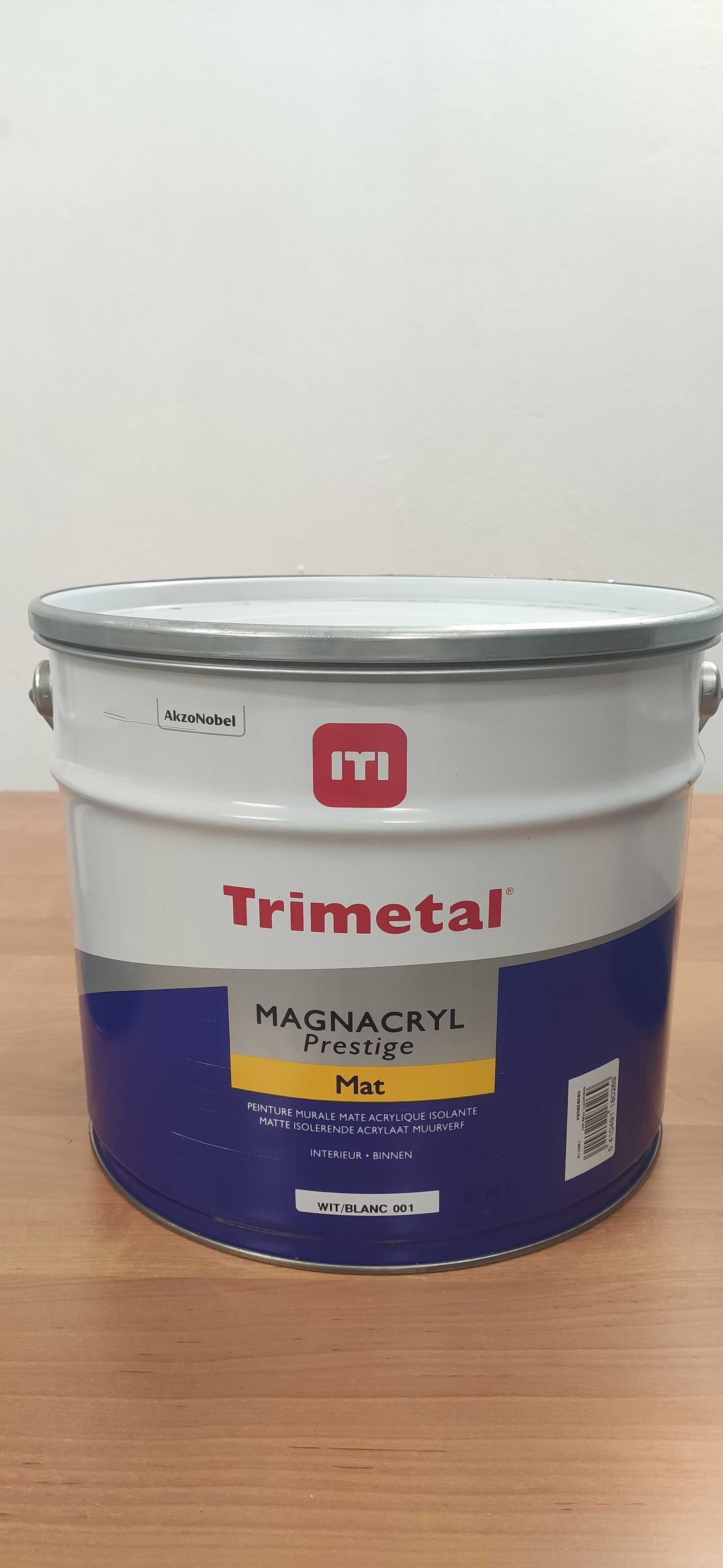 Farba ITI Trimetal Prestige Mat Magna Biała 10L