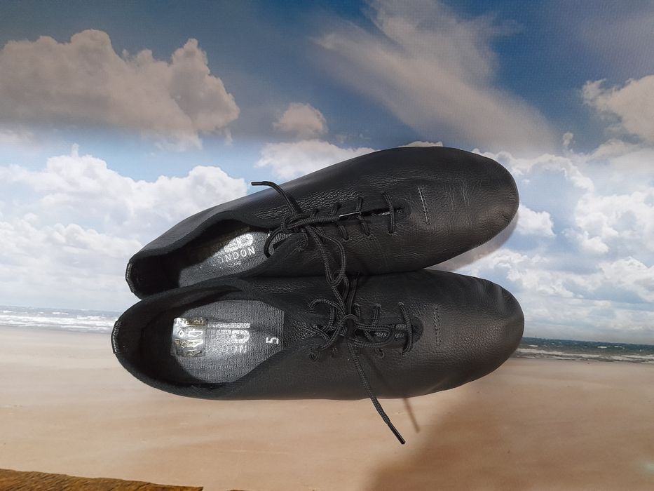 Дитячі шкіряні туфлі джазовки для танців Freed of London