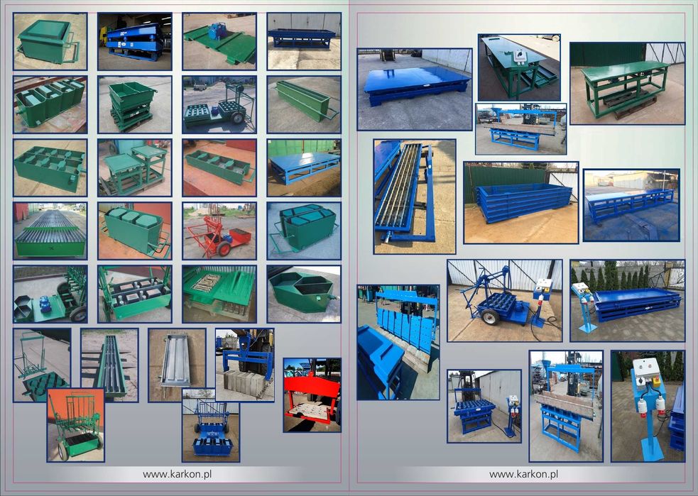 Stół wibracyjny SWP KARKON 55x70x 68 rozdzielnia